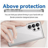 Samsung Galaxy S25 Ultra Anti-Shock Hybrid Cover - Gennemsigtig