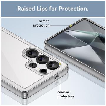 Samsung Galaxy S25 Ultra Anti-Shock Hybrid Cover - Gennemsigtig