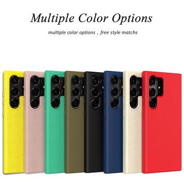 Samsung Galaxy S25 Ultra Biologisk Nedbrydeligt Cover - Grøn
