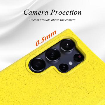 Samsung Galaxy S25 Ultra Biologisk Nedbrydeligt Cover - Rød