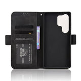 Samsung Galaxy S25 Ultra Kortholder Pung Etui - Sort
