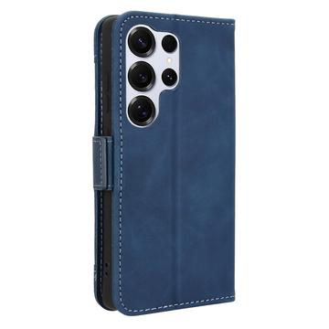 Samsung Galaxy S25 Ultra Kortholder Pung Etui - Blå