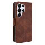 Samsung Galaxy S25 Ultra Kortholder Pung Etui - Brun