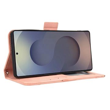 Samsung Galaxy S25 Ultra Kortholder Pung Etui - Pink