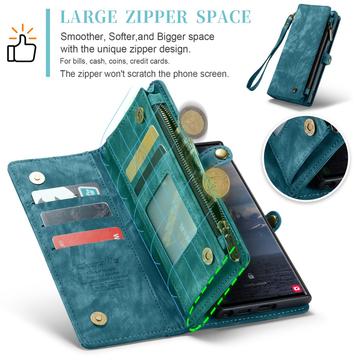 Samsung Galaxy S25 Ultra Caseme 008 2-i-1 Multifunktionel Pung - Blå