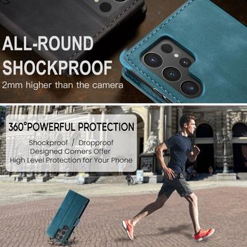 Samsung Galaxy S25 Ultra Caseme 013 Series Pung - Blå