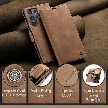 Samsung Galaxy S25 Ultra Caseme 013 Series Pung - Brun