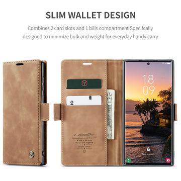 Samsung Galaxy S25 Ultra Caseme 013 Series Pung - Brun
