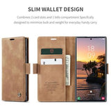 Samsung Galaxy S25 Ultra Caseme 013 Series Pung - Brun
