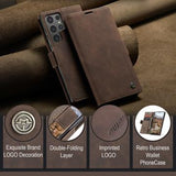 Samsung Galaxy S25 Ultra Caseme 013 Series Pung - Kaffe