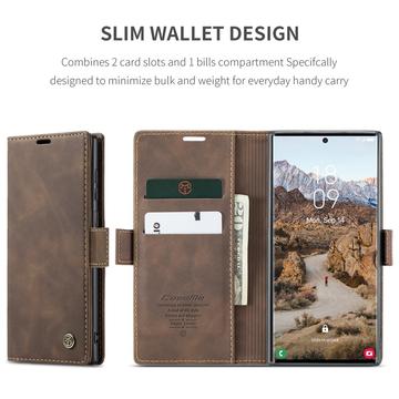 Samsung Galaxy S25 Ultra Caseme 013 Series Pung - Kaffe