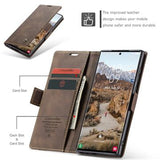 Samsung Galaxy S25 Ultra Caseme 013 Series Pung - Kaffe