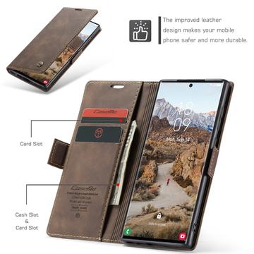 Samsung Galaxy S25 Ultra Caseme 013 Series Pung - Kaffe