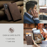 Samsung Galaxy S25 Ultra Caseme 013 Series Pung - Kaffe