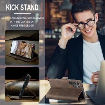 Samsung Galaxy S25 Ultra Caseme 013 Series Pung - Kaffe