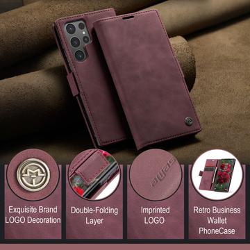 Samsung Galaxy S25 Ultra Caseme 013 Series Pung - Vinrød