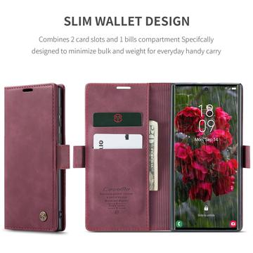 Samsung Galaxy S25 Ultra Caseme 013 Series Pung - Vinrød
