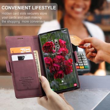 Samsung Galaxy S25 Ultra Caseme 013 Series Pung - Vinrød