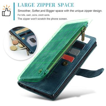 Samsung Galaxy S25 Ultra Caseme C30 Multifunktionel Pung - Blå