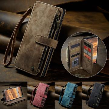 Samsung Galaxy S25 Ultra Caseme C30 Multifunktionel Pung - Brun
