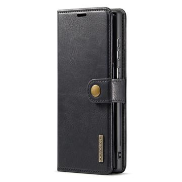 Samsung Galaxy S25 Ultra DG.Ming Læderpung med Aftageligt Cover - Sort