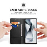 Samsung Galaxy S25 Ultra Dux Ducis Hivo Læderpung - Sort
