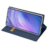 Samsung Galaxy S25 Ultra Dux Ducis Skin Pro Flip Cover - Blå