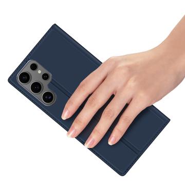 Samsung Galaxy S25 Ultra Dux Ducis Skin Pro Flip Cover - Blå