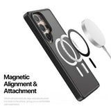 Samsung Galaxy S25 Ultra Dux Ducis Yind Hybrid Cover - MagSafe-kompatibel - Sort