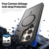 Samsung Galaxy S25 Ultra Dux Ducis Yind Hybrid Cover - MagSafe-kompatibel - Sort