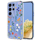 Samsung Galaxy S25 Ultra TPU-cover med blomstermønster - tusindfryd