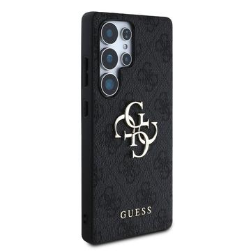 Samsung Galaxy S25 Ultra Guess 4G Big Metal Logo Hybrid Cover - Sort