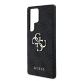 Samsung Galaxy S25 Ultra Guess 4G Big Metal Logo Hybrid Cover - Sort