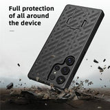 Samsung Galaxy S25 Ultra Hybrid Cover med Bælteklips - Grå