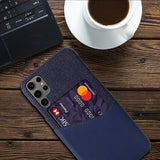 Samsung Galaxy S25 Ultra KSQ Cover med Kortholder - Blå