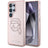 Samsung Galaxy S25 Ultra Karl Lagerfeld Rhinestones Karl Head Logo Cover - Pink