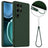 Samsung Galaxy S25 Ultra Liquid Silikone Cover - MagSafe Kompatibel - Mørkegrøn