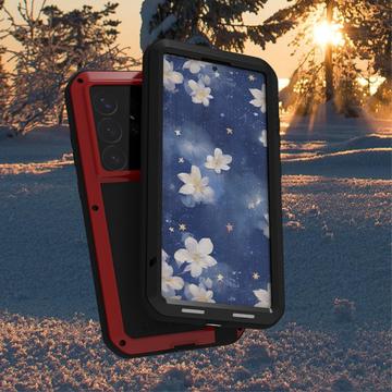 Samsung Galaxy S25 Ultra Love Mei Powerful Hybrid Cover - Sølv