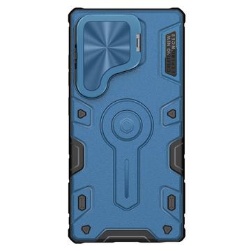 Samsung Galaxy S25 Ultra Nillkin CamShield Armor Prop Hybrid Cover - MagSafe-kompatibel - Blå