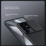 Samsung Galaxy S25 Ultra Nillkin CamShield Pro Hybrid Cover - Sort
