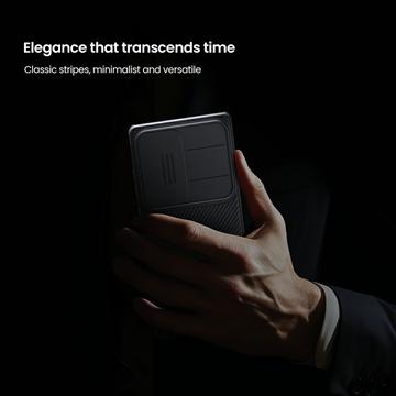 Samsung Galaxy S25 Ultra Nillkin CamShield Pro Hybrid Cover - Blå