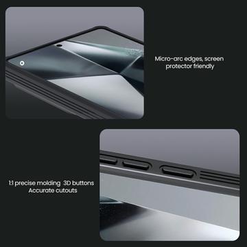 Samsung Galaxy S25 Ultra Nillkin CamShield Pro Hybrid Cover - Blå