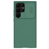 Samsung Galaxy S25 Ultra Nillkin CamShield Pro Hybrid Cover - Grøn