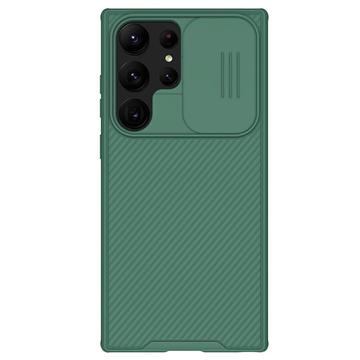 Samsung Galaxy S25 Ultra Nillkin CamShield Pro Hybrid Cover - Grøn