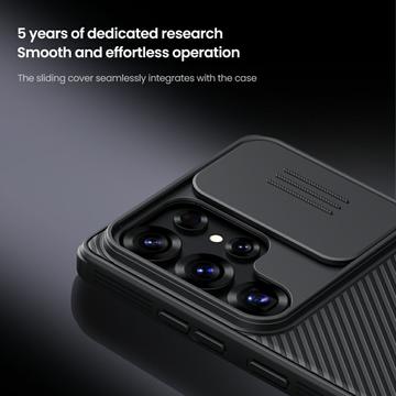 Samsung Galaxy S25 Ultra Nillkin CamShield Pro Hybrid Cover - Grøn