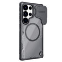 Samsung Galaxy S25 Ultra Nillkin IceBlade Prop Magnetisk Cover - MagSafe-kompatibel, skydelåg til linse - Sort