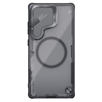 Samsung Galaxy S25 Ultra Nillkin IceBlade Prop Magnetisk Cover - MagSafe-kompatibel, skydelåg til linse - Sort