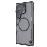 Samsung Galaxy S25 Ultra Nillkin IceBlade Prop Magnetisk Cover - MagSafe-kompatibel, skydelåg til linse - Sort