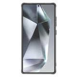 Samsung Galaxy S25 Ultra Nillkin IceBlade Prop Magnetisk Cover - MagSafe-kompatibel, skydelåg til linse - Sort
