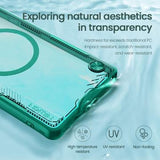 Samsung Galaxy S25 Ultra Nillkin IceBlade Prop Magnetisk Cover - MagSafe-kompatibel, skydelåg til linse - Grøn